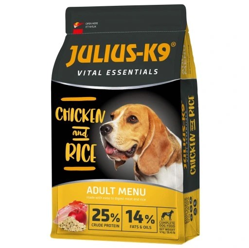 Julius K-9 Vital Essentials Adult Piletina i Pirinač 12 kg