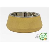 Činija za pse Bambus Tierra Žuta