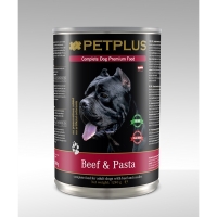 PetPlus konzerva za pse Govedina i Nudle 1240 g
