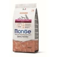 Monge Adult Extra Small Losos i Pirinač 2,5 kg