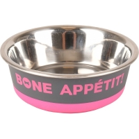Flamingo Bone Appetit Fucshia činija za pse