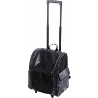 Flamingo tobra i kolica za pse Smart Trolley Crna 32x29x52cm