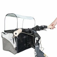 Duvo+ torba za biciklo za pse sa suncobranom 34x26x26 cm