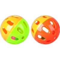 Flamingo igračka za glodare plastična lopta