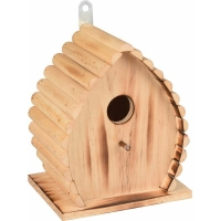 Flamingo Kućica za ptice Givan Wood Flamed Nature