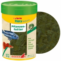 Sera Flora Veggie Nature hrana za ukrasne ribice biljojede u listićima