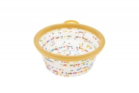 Putna činija od silikona Confetti