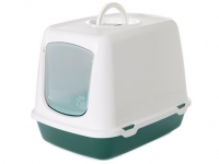 Toalet za mačke Oscar Belo-Zeleni
