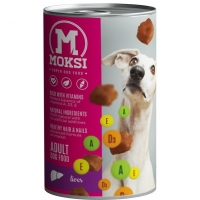 Moksi konzerva za pse Jetra 415 g