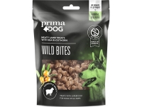 PrimaDog Wild bites Crunchy jagnjetina i morski bučak 100 g