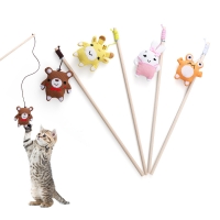 PetJungle pecaljka za mačke sa mekanom igračkom 40 cm