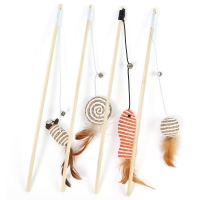 PetJungle pecaljka za mačke sa zvoncetom 40 cm