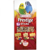 Veresele-Laga 3 sticks Sticks Small Parakeets Triple Variety 3 ukusa 90 g