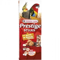 Veresele-Laga 2 sticks Big Parakeets Nuts&Raisin Topping 140 g