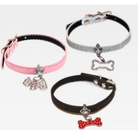 Ogrlica za pse Sjajna sa Priveskom 