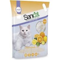 Sanicat silikonski posip za mačke Diamond Citric 5 l