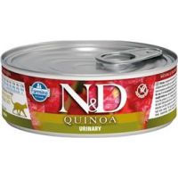 N&D Quinoa konzerva za mačke Urinary Pačetina i Brusnica 80 g