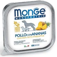 Monge Monoprotein pašteta za pse Piletina i Ananas 150 g