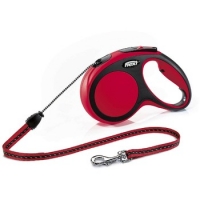Flexi povodac New Comfort Uže Crveni