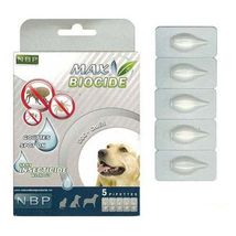 Max Biocide Spot On biljne ampule za pse 5x1ml