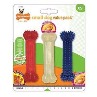 Nylabone igračka za male pse Set sa mirisom Slanine i Piletine