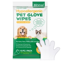 Oimmal Hypoallergenic Pet Glove Wipes 10 kom