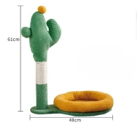 Grebalica za mačke kaktus sa ležaljkom 48x33x61 cm