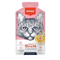 Wanpy supa za mačke, tuna i škampi 50gr